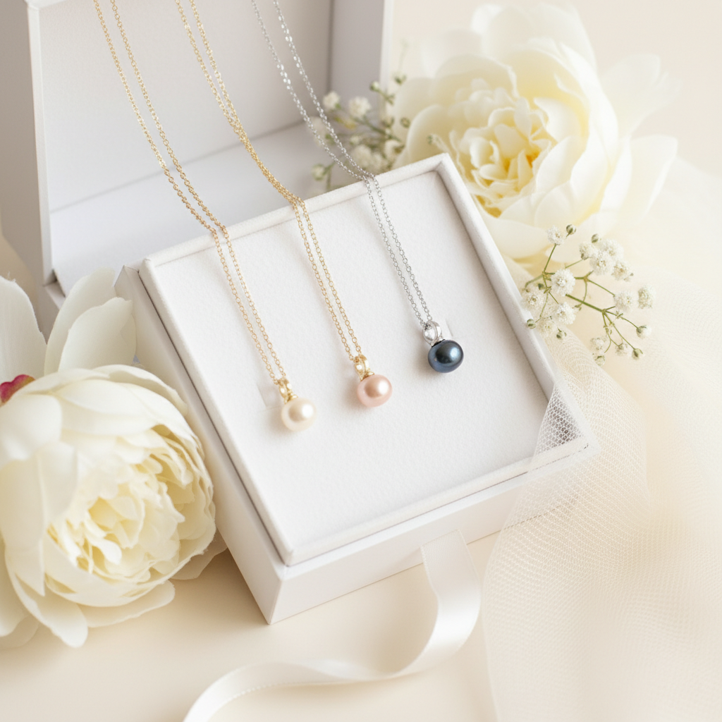 Elegant Pearl Pendant Necklace